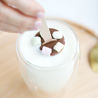 Trinkschokolade Marshmallow "Lebe, Träume & Strahle"